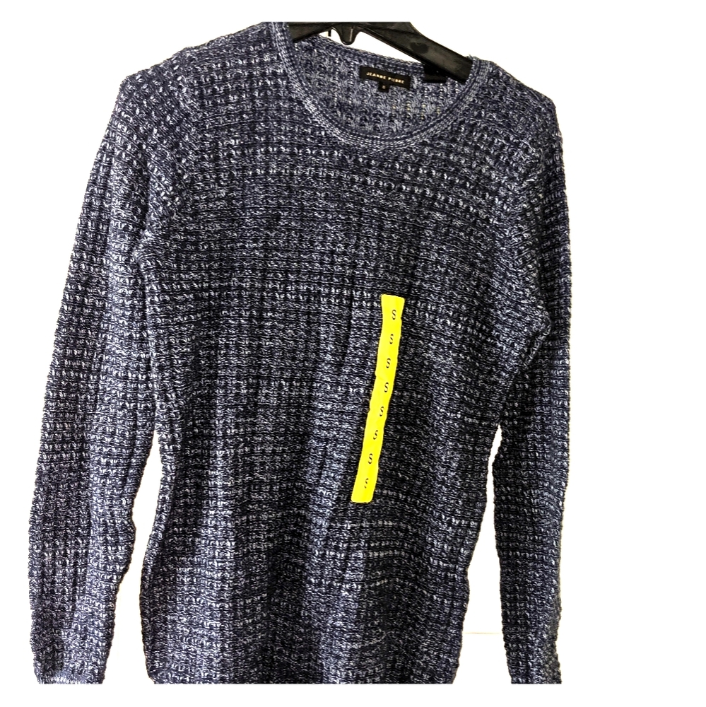 Blue and grey comfy sweater